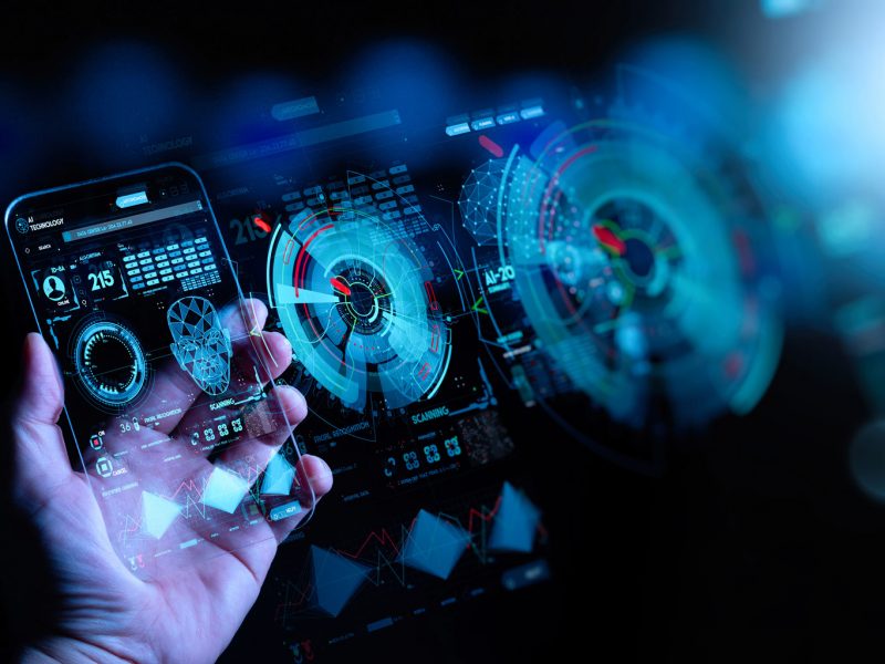 hand-touching-telecommunication